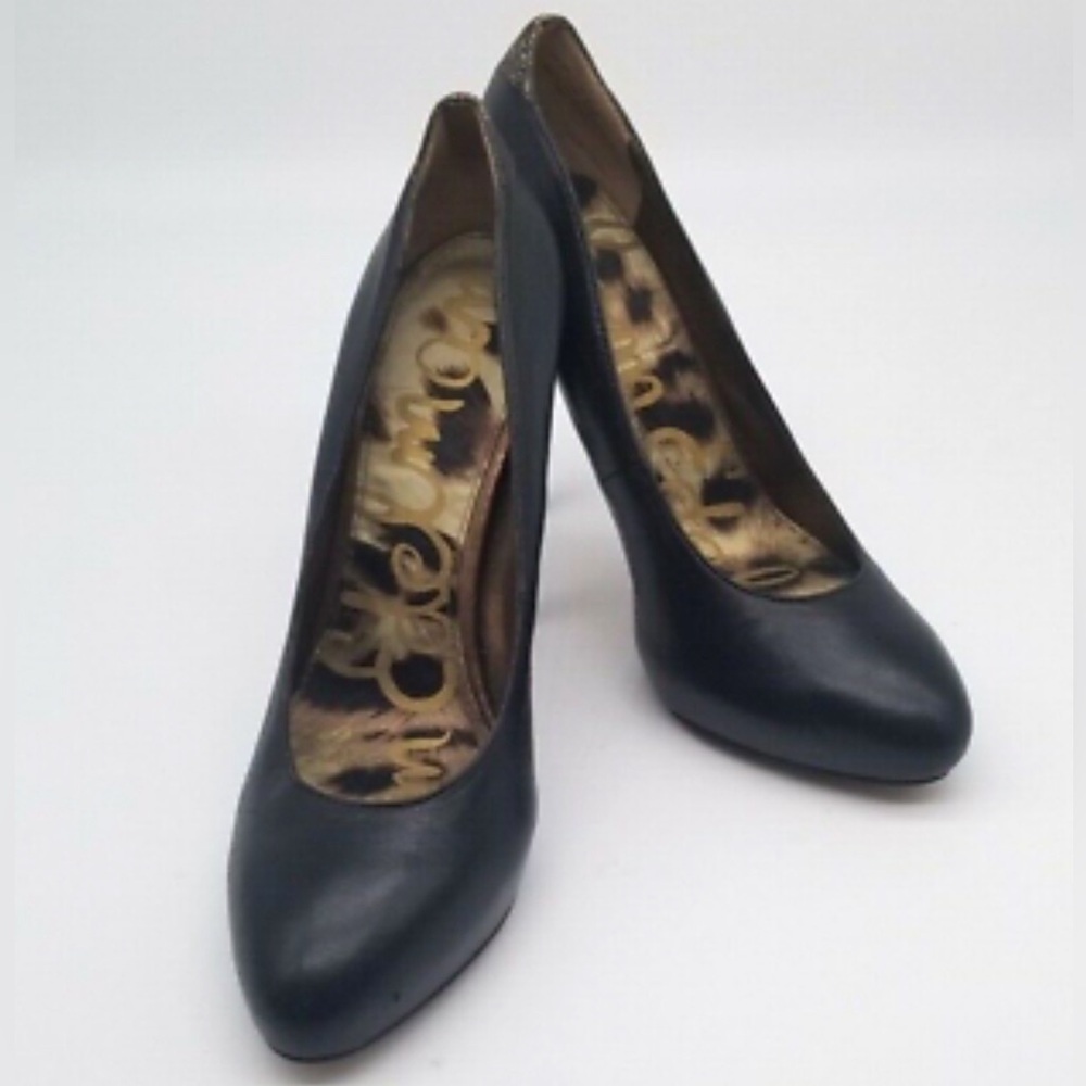 Sam Edelman | Black Leather Heels
